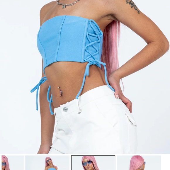 NWT Princess Polly strapless top - Picture 2 of 5